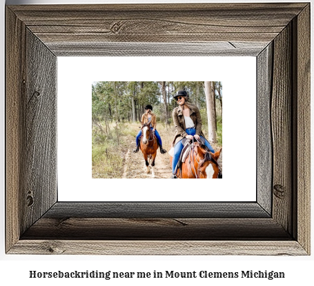 horseback riding near me in Mount Clemens, Michigan